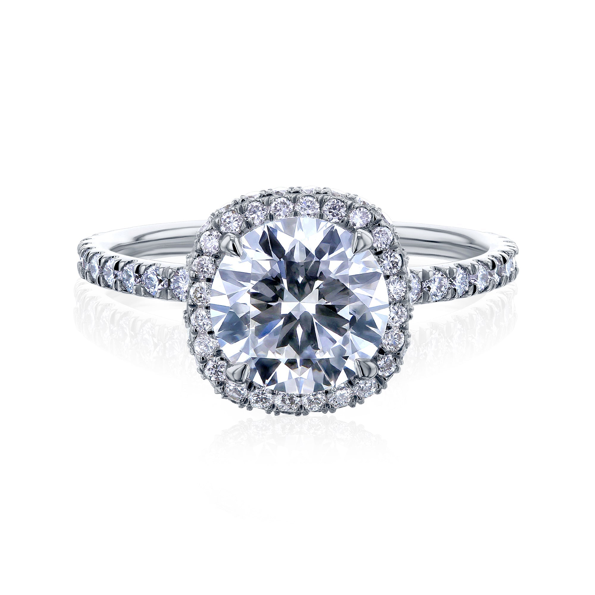 Kobelli Certified Lab-Grown Diamond Engagement Ring - Snow