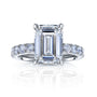 6 Carat Lab Grown Diamond Louvre Ring