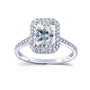 2 Carat Moissanite Radiant Original Ring (DEF/VS)