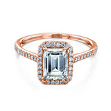 2 Carat Moissanite Emerald Original Ring