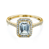 2 Carat Moissanite Emerald Original Ring