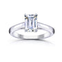 1 Carat Moissanite Vanessa Emerald Ring