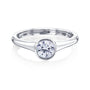 0.5 Carat Moissanite Round Berlin Ring (DEF/VS)