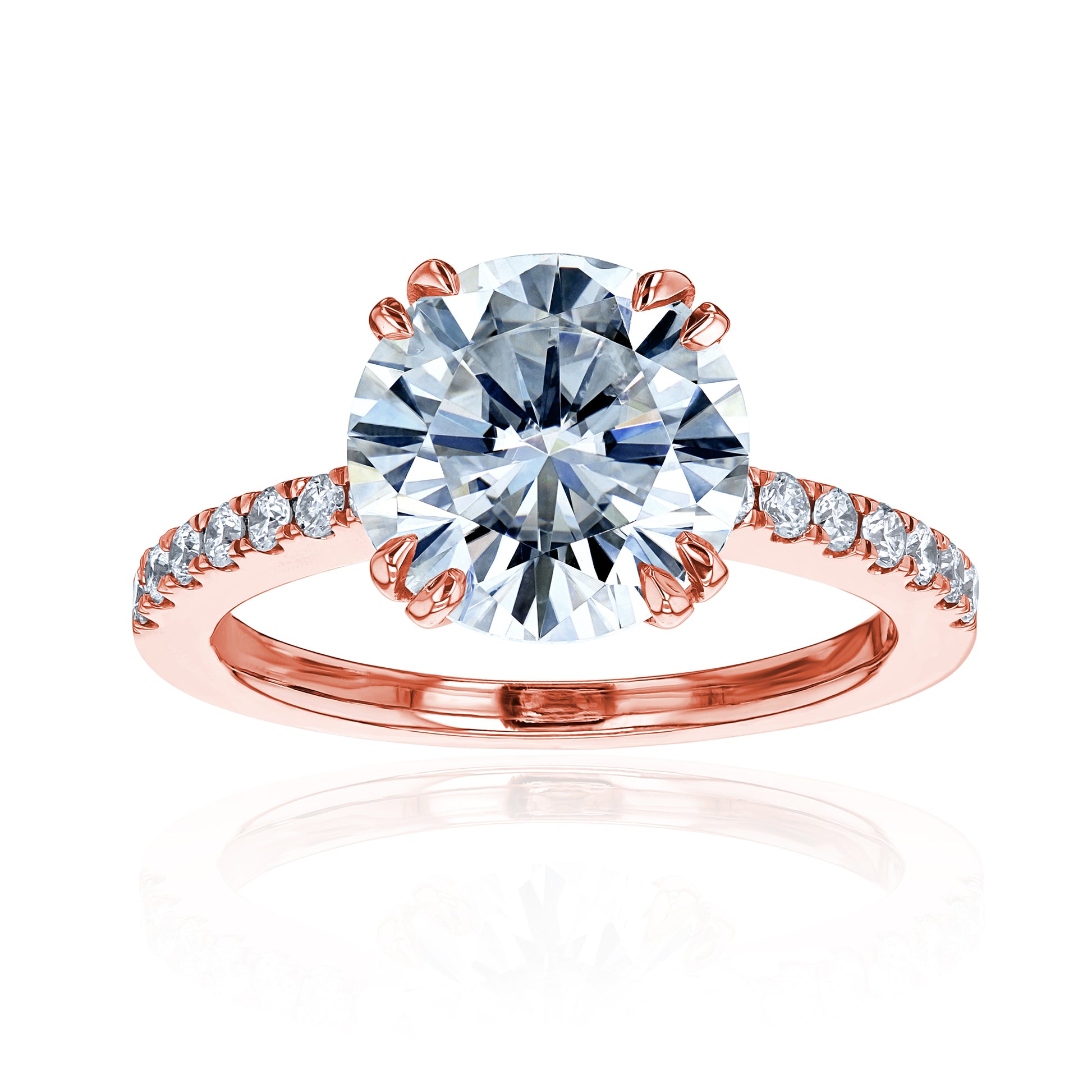 3.3 Carat Moissanite Madison Ring