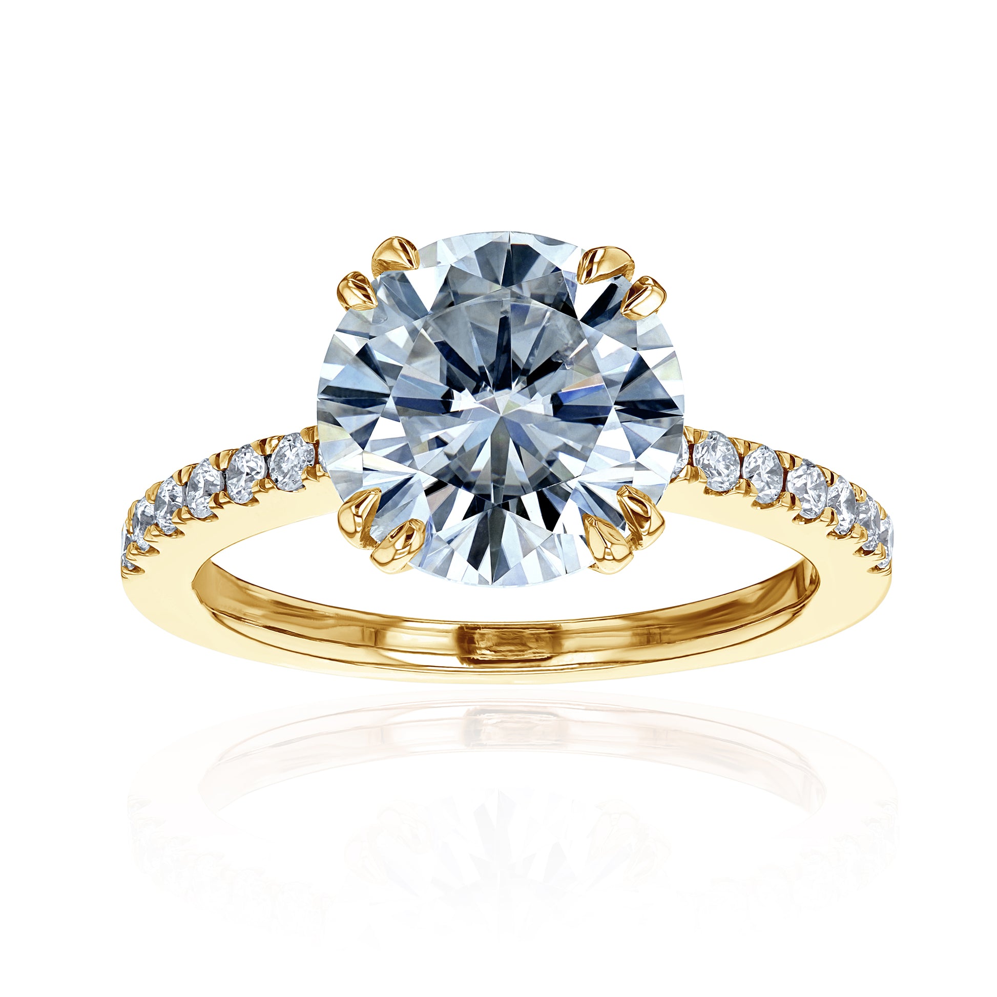 3.3 Carat Moissanite Madison Ring