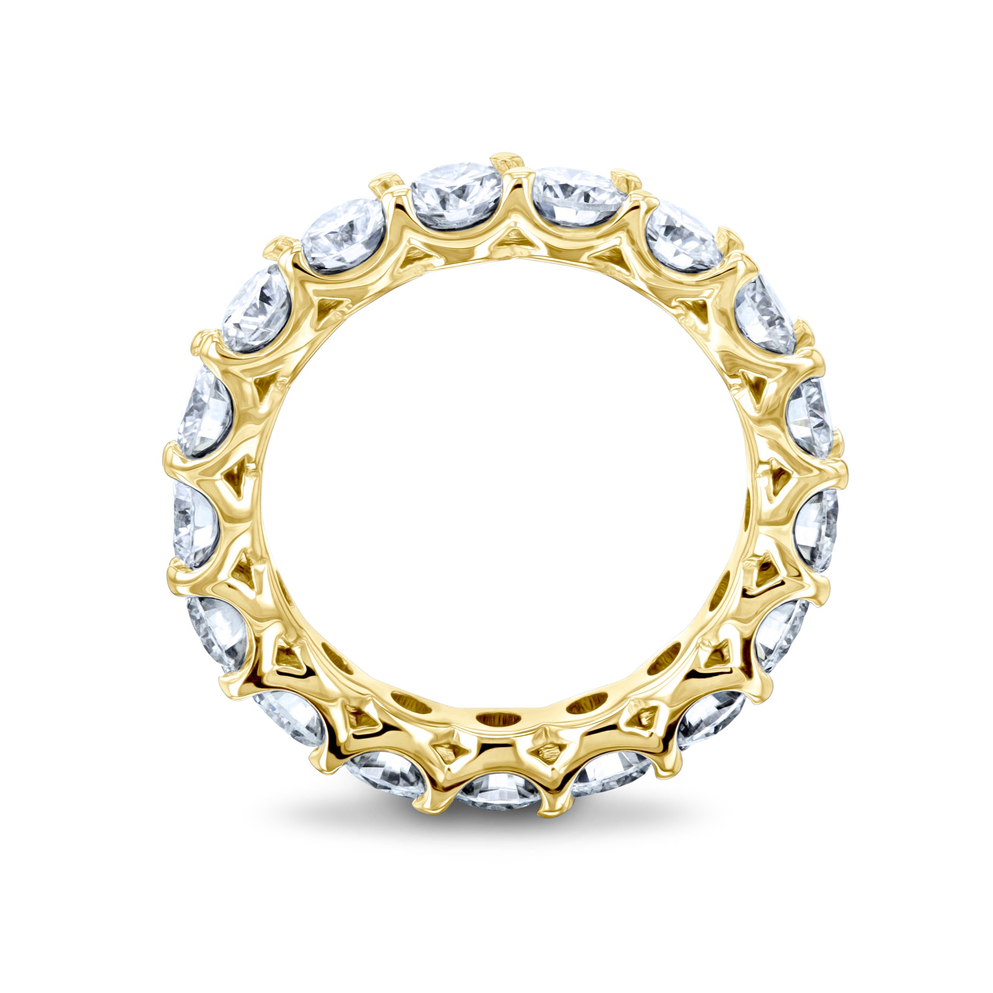 3 Carat Lab Grown Diamond Eternity Ring - Sz 7.5 Only