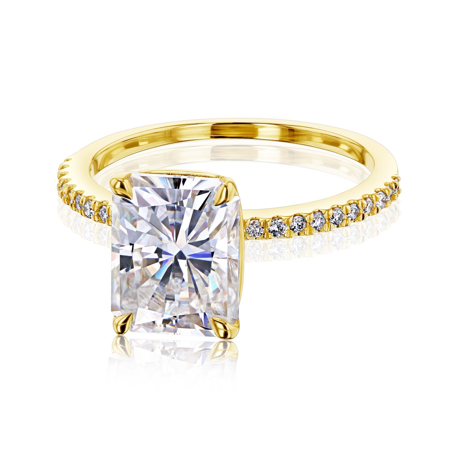 Kobelli Diamond Petite Engagement Ring