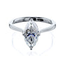 1.8 Carat Moissanite Solitaire Mérida Ring