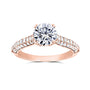 1.5 Carat Moissanite Micro Pavé Ring