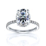 3.4 Carat Moissanite Ori Ring