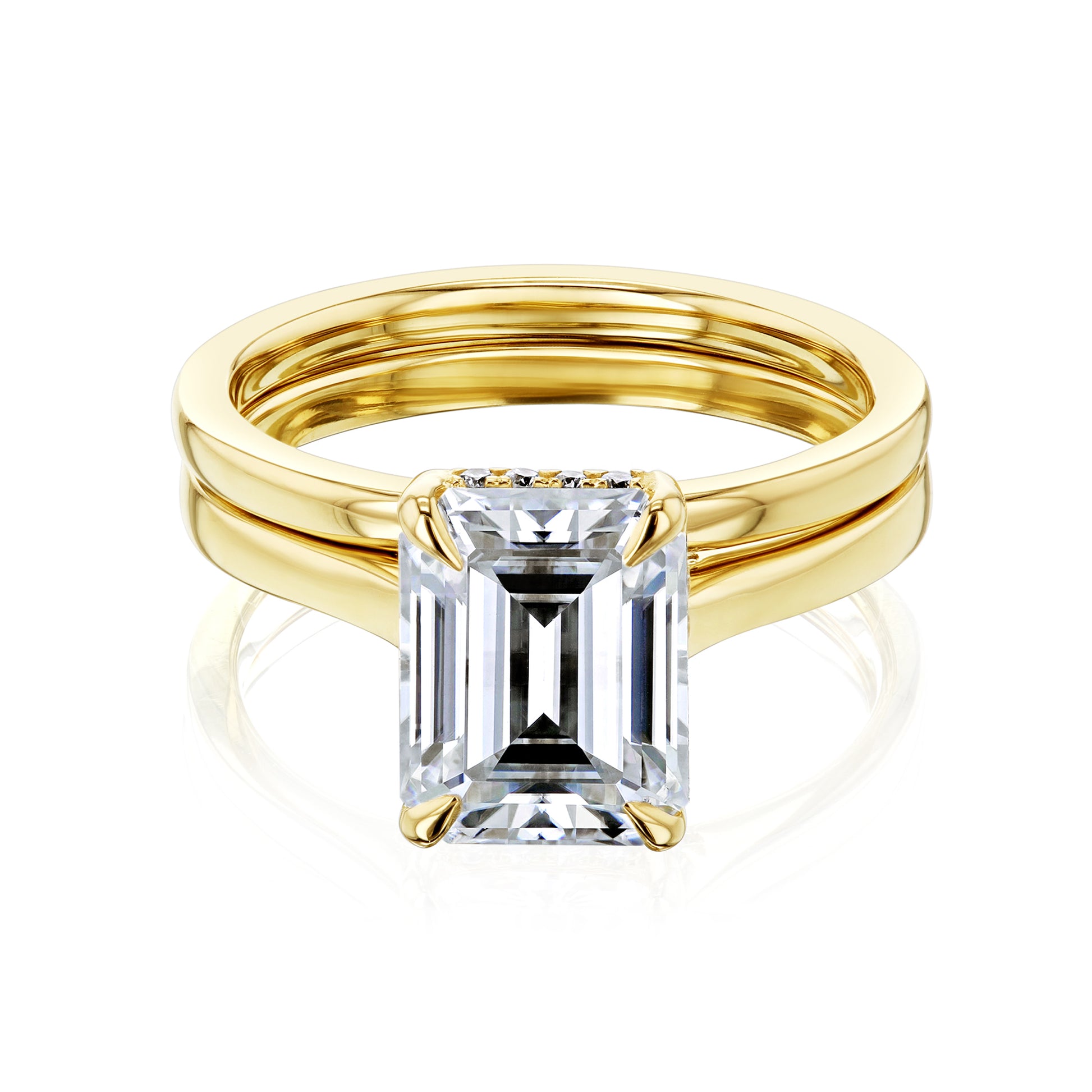 2.6 Carat Moissanite Erin Bridal Set