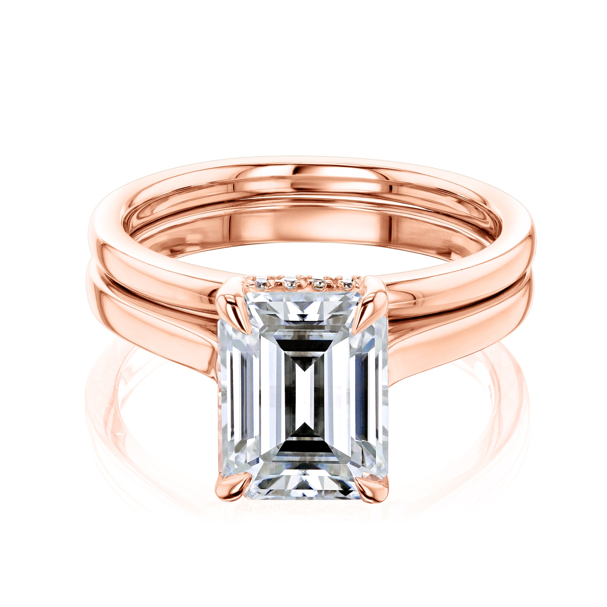 2.5 Carat Moissanite Eden Bridal Set