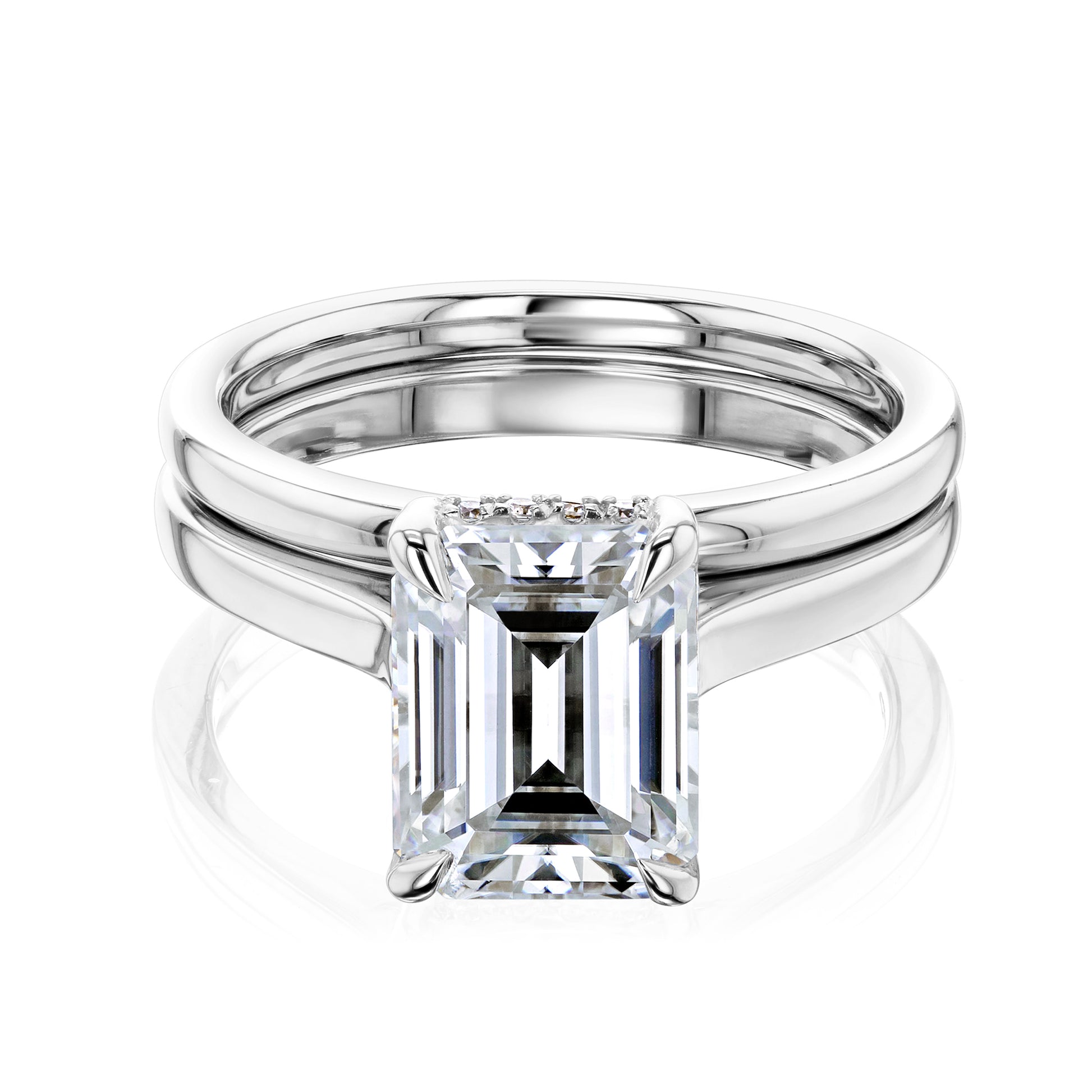 2.5 Carat Moissanite Eden Bridal Set