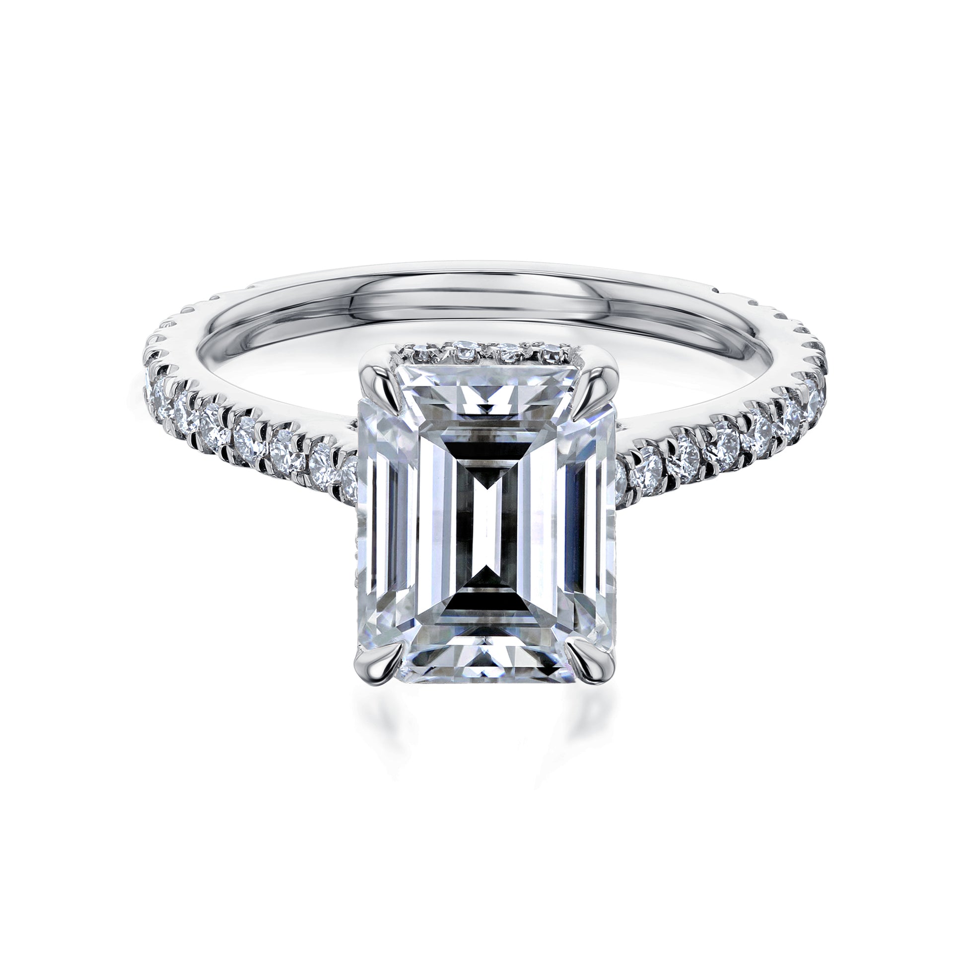 3 Carat Moissanite Elaine Ring
