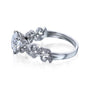 Kobelli Leafy Floral Diamond Ring