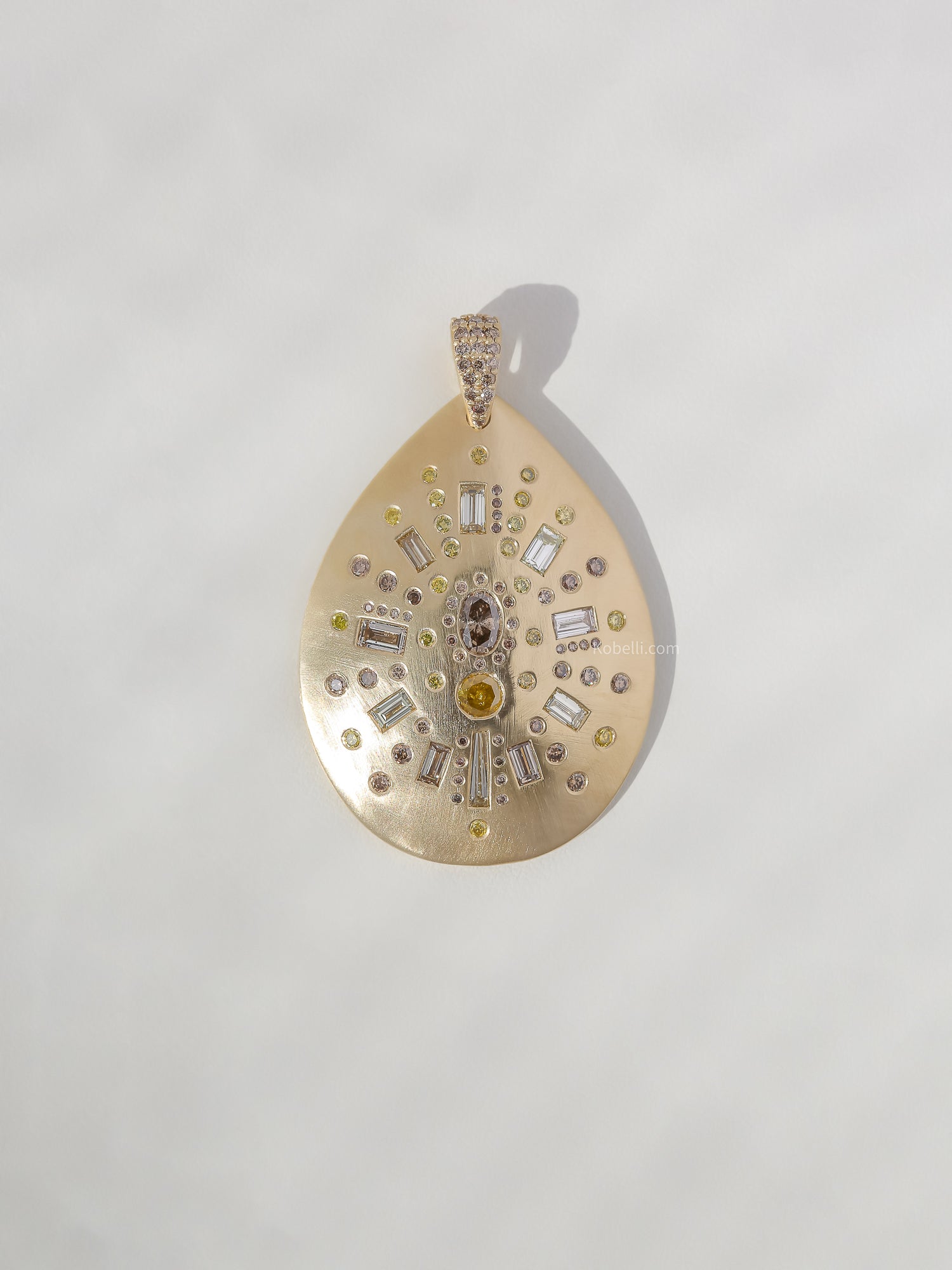 Kobelli Custom Tailored Diamond Pendant for Necklaces