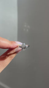 Kobelli Grown - Paris Lab Diamond Wishbone Bridal Set