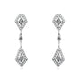 1.1 Carat Natural Diamond Kite Dangles