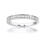 0.15 Carat Natural Diamond Pavé Ring