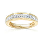 1 Carat Natural Diamond Princess Channel Ring