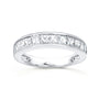 1 Carat Natural Diamond Princess Channel Ring