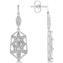 Kobelli Diamond Earrings 1/2 Carat (ctw) in 14k White Gold 51141X