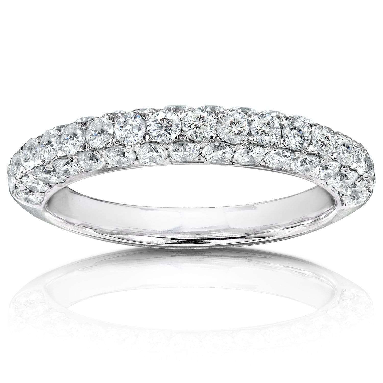 Kobelli Diamond Band 1 CTW in 14K White Gold