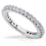 Kobelli Diamond Eternity Wedding Band 3/4 carat (ctw) in 14K White Gold