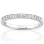 Kobelli Diamond Wedding Ring Milgrain Pave-set Slender Band in 14k Gold