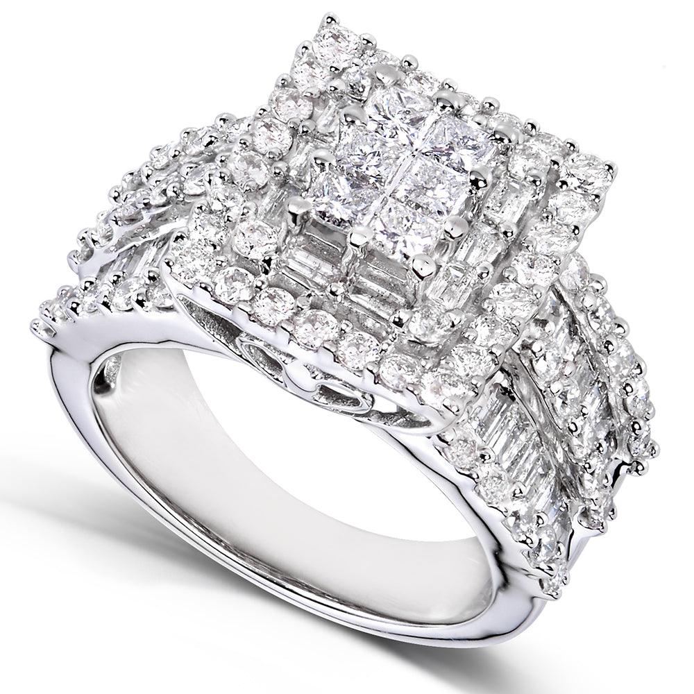 Kobelli Diamond Engagement Ring 2 carats (ctw) in 14K Gold
