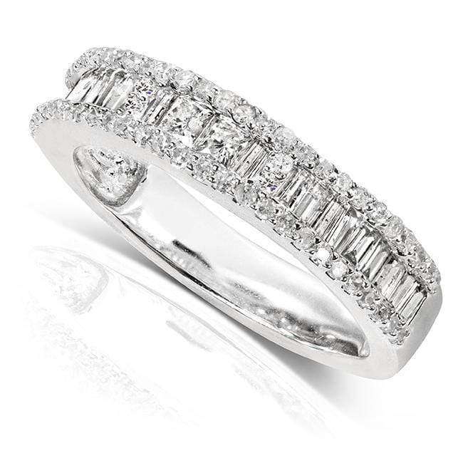 Kobelli Diamond Wedding Band 3/5 carat (ctw) in 14K White Gold