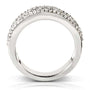 Kobelli Diamond Wedding Band 3/5 carat (ctw) in 14K White Gold