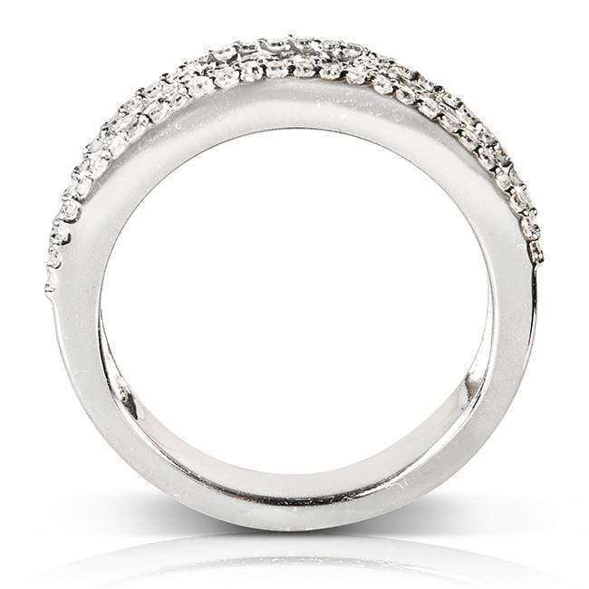 Kobelli Diamond Wedding Band 3/5 carat (ctw) in 14K White Gold
