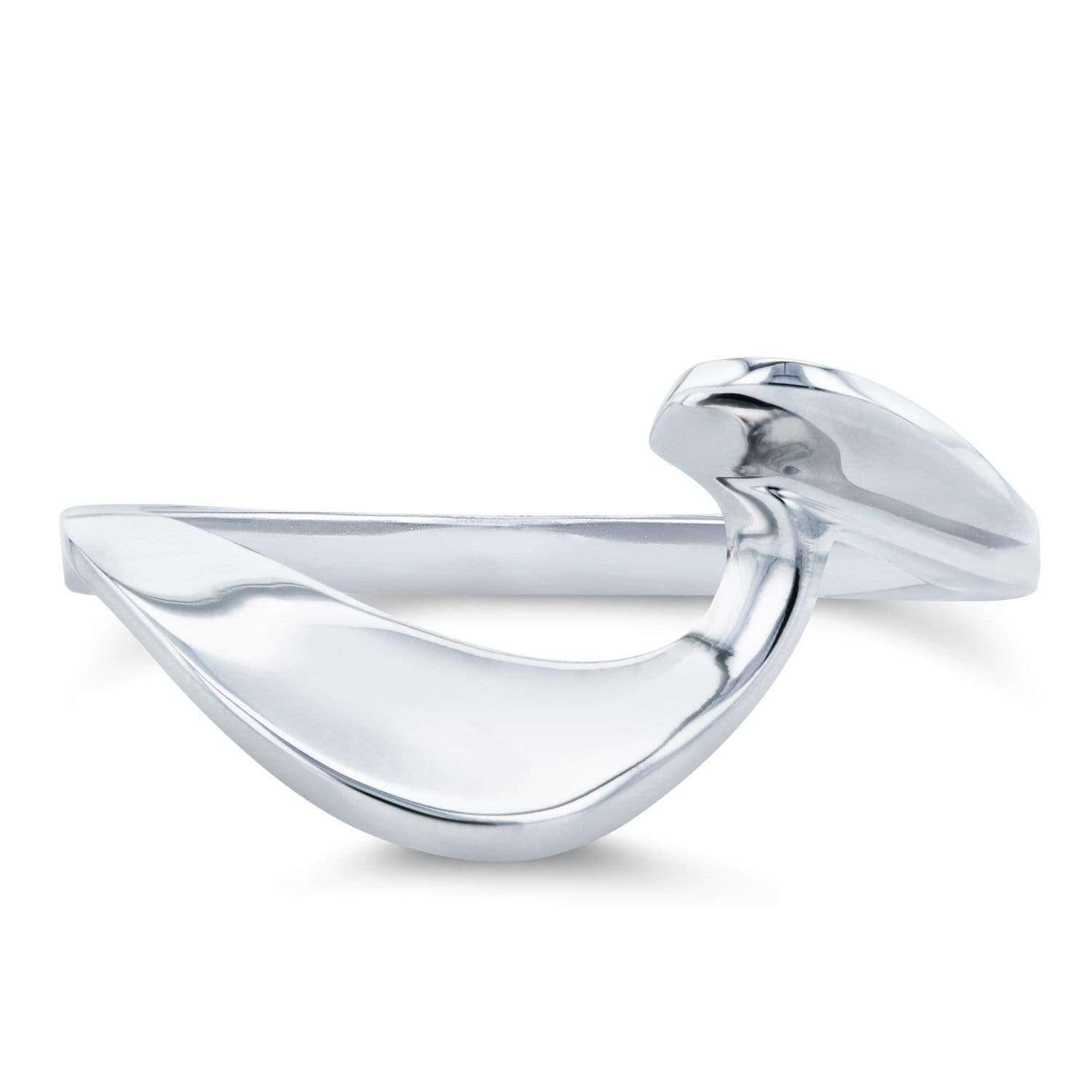 Kobelli Contoured Wedding Band in 14k White Gold (Series 61732)