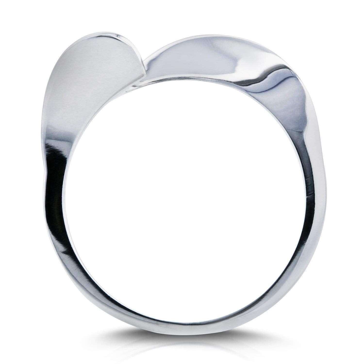 Kobelli Contoured Wedding Band in 14k White Gold (Series 61732)
