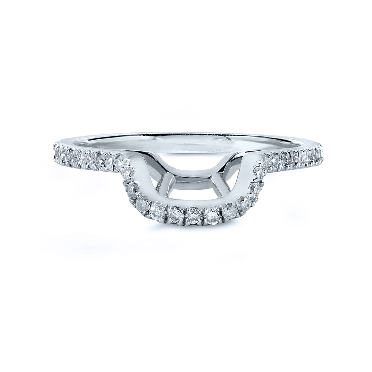 Natural Diamond Shadow Ring - 61765 Series
