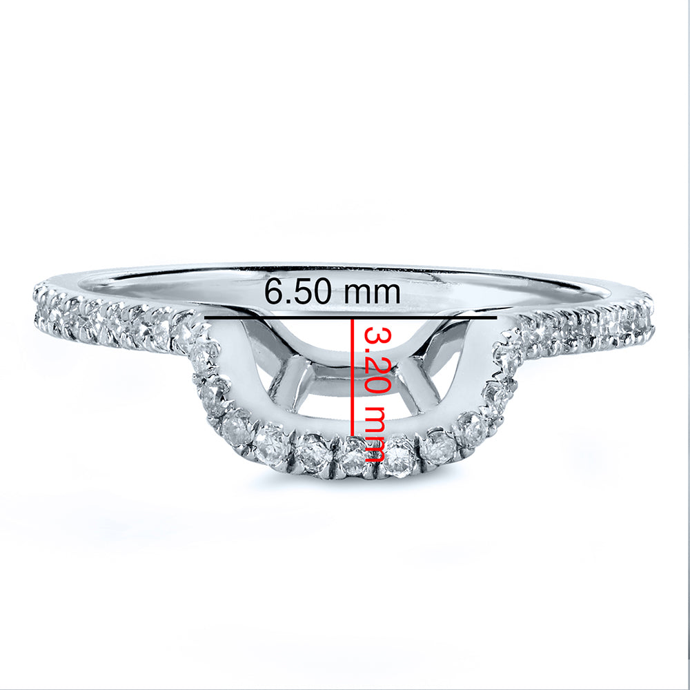 Natural Diamond Shadow Ring - 61765 Series