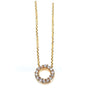 Kobelli Small A-Z Letter Diamond Pendant Gold 61787/O