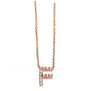 Kobelli Small A-Z Letter Diamond Pendant Gold 61788/F