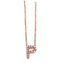 Kobelli Small A-Z Letter Diamond Pendant Gold 61788/P
