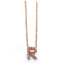 Kobelli Small A-Z Letter Diamond Pendant Gold 61788/R