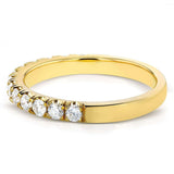 Kobelli French Pave Comfort Fit Platinum