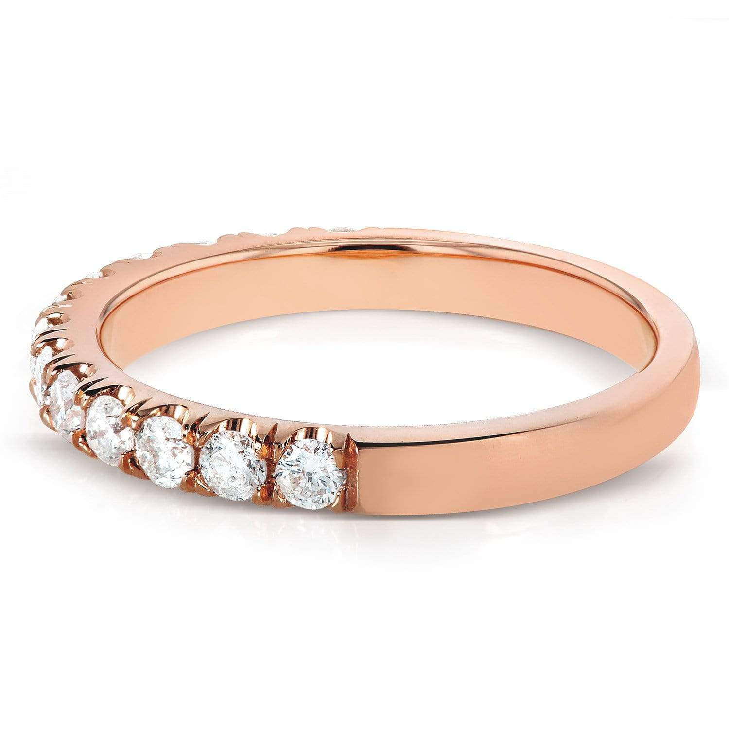 0.5 Carat Natural Diamond Flame Pavé Lyon Ring