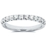 Kobelli Diamond Comfort Fit Flame French Pave Band 1/2 carat (ctw) in 14K White Gold