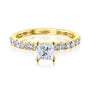 1 Carat Natural Diamond Princess Lyon Ring