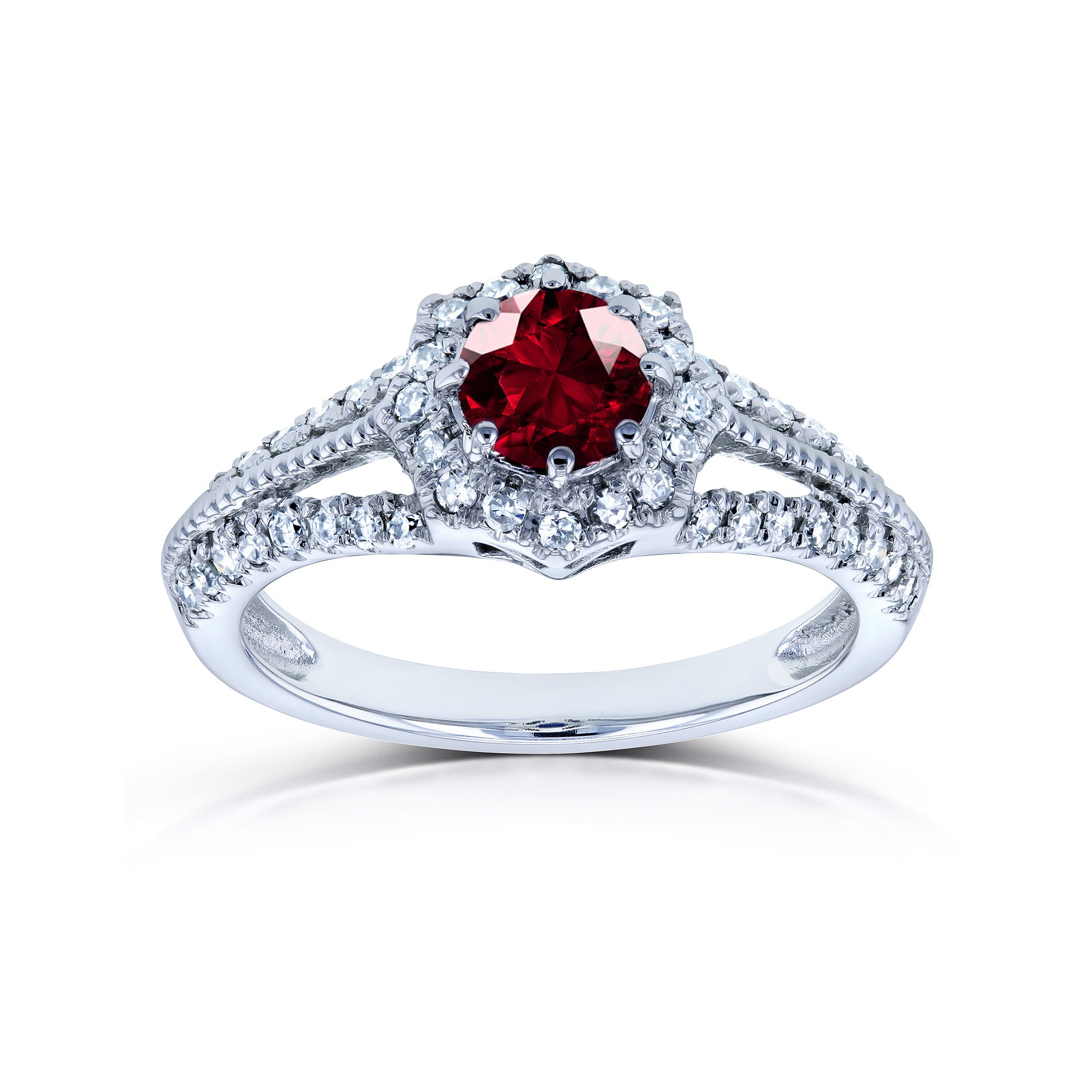 Vintage Star Halo Ring