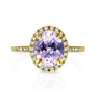 Gemstone Classic Ring (Amethyst or Topaz)