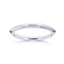 1.7mm Plain Gold Saber Ring