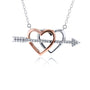 0.2 Carat Natural Diamond Cupids Arrow Necklace