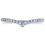 Kobelli Contured Diamond Band 1/6 CTW in 14k White Gold (Fits with 62178 & 62010 Series)